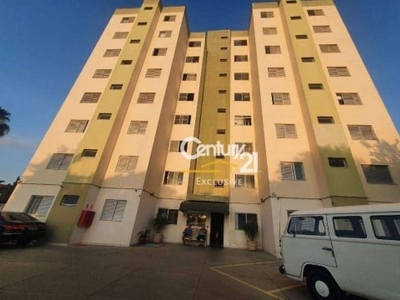 Apartamento com 3 dormitórios à venda, 80 m² por r$ 385.000,00 - condomínio edifício rachid sfeir - indaiatuba/sp