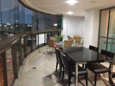 Apartamento com 4 dormitórios à venda, 268 m² por r$ 2.990.000,00 - praia do canto - vitória/es