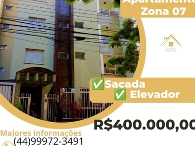 Apartamento com suíte na zona 07