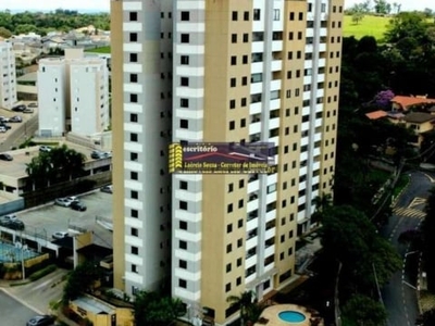 Apartamento locação em valinhos sp, 5ºandar c/ elevador, residencial chiari 90m² au 2 vagas - r$ 3.000,00 + iptu + cond.