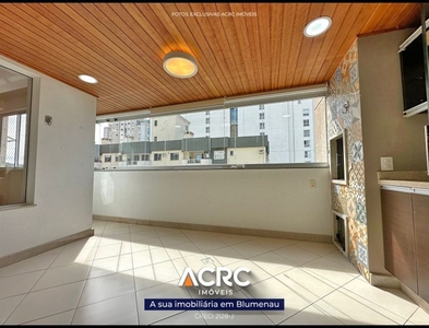 Apartamento no Bairro Velha em Blumenau com 3 Dormitórios (1 suíte) e 123.44 m²