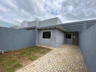 Casa à venda, 47 m² por r$ 295.000,00 - capela velha - araucária/pr