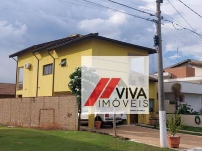 Casa com 3 dormitórios à venda, 240 m² por r$ 1.050.000,00 - condomínio terras do fontanário - paulínia/sp