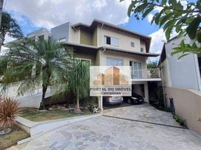 Casa com 3 dormitórios à venda, 340 m² por r$ 1.350.000,00 - jardim alto da colina - valinhos/sp