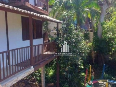 Casa com 4 dormitórios à venda, 300 m² por r$ 1.100.000,00 - armação do pântano do sul - florianópolis/sc