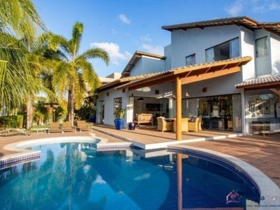 Excelente casa com 4 dormitórios à venda, 343 m² por r$ 2.400.000 - guarajuba - camaçari/ba