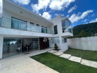 Casa com 4 dormitórios à venda por r$ 3.300.000,00 - guaiuba - guarujá/sp