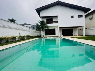 Casa com 4 dormitórios para alugar por r$ 12.000,00/mês - acapulco - guarujá/sp