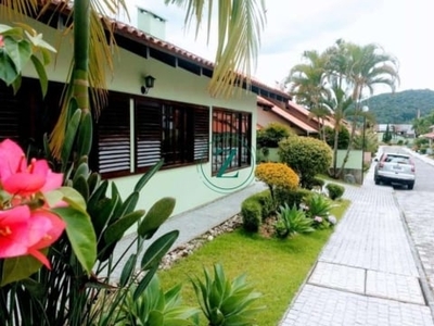 Casa em condomínio fechado com 3 quartos à venda no glória, joinville , 325 m2 por r$ 1.100.000