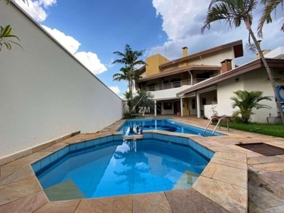 Casa em condomínio fechado com 5 quartos à venda na estrada da rhodia, 5151, barão geraldo, campinas, 796 m2 por r$ 3.200.000