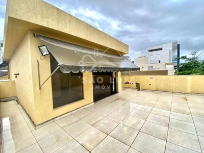 Cobertura | 3 quartos | 2 vagas - bairro liberdade - r$ 740.000,00