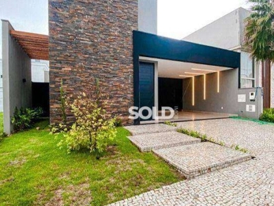 Excelente casa com 3 suítes, 214m² de construção, à venda por r$ 2.180.000,00 - parque universitário - franca/sp