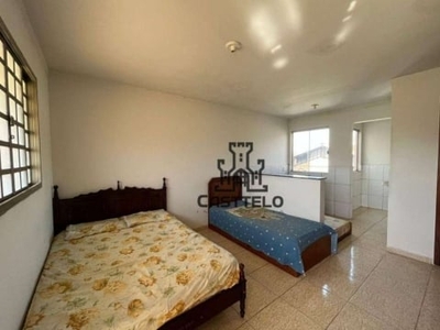 Kitnet com 1 dormitório para alugar, 30 m² por r$ 800,00/mês - jardim indianápolis - londrina/pr