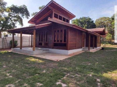 Linda chácara com ótima localização à venda, 6460 m² - chácara santo antonio - jaguariúna/sp