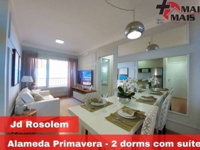 Rosolem bcs alameda primavera com suíte e semi varanda