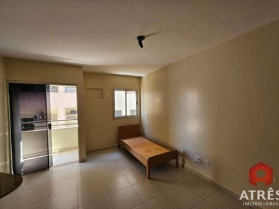 Studio com 1 dormitório para alugar, 25 m² por r$ 990,00/mês - setor leste universitário - goiânia/go