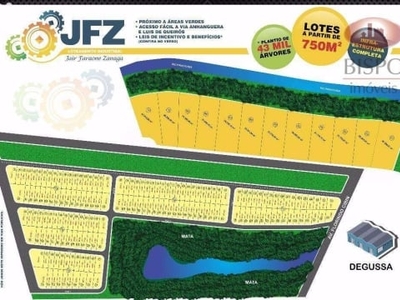 Terreno à venda, 750 m² por r$ 375.000,00 - jair faraone zanaga - americana/sp
