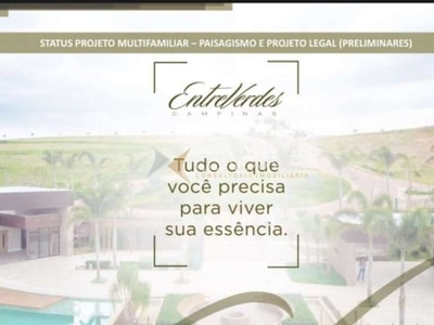 Terreno em condomínio fechado à venda na avenida carla alessandra tozzi, 129, loteamento residencial entre verdes (sousas), campinas por r$ 21.232.104