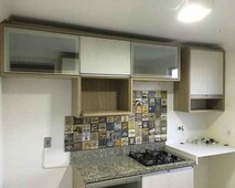 Apartamento no Reserva Itapuã com 2 dorm e 46m, Parque São Vicente - Mauá