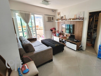 Apartamento à venda em Humaitá com 98 m², 2 quartos, 1 suíte, 1 vaga