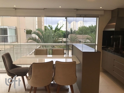 Apartamento à venda em Santo Amaro com 125 m², 3 quartos, 1 suíte, 2 vagas