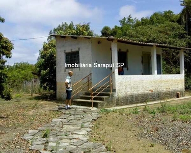 Rancho para pesca a venda em Sarapuí barato 65.000,00 Imobiliária Acores imóveis Sarapuí V