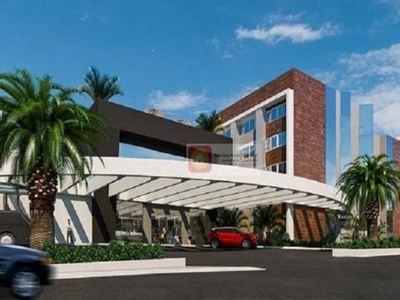 Apart-hotel em construção para venda - complexo ingleses beach square - shopping + hotel + medical center