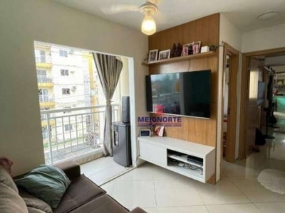 Apartamento com 2 dormitórios à venda, 55 m² por r$ 258.000 - turu - são luís/ma