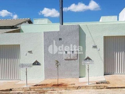 Casa à venda, 2 quartos, 1 suíte, 2 vagas, jardim ipanema - uberlândia/mg