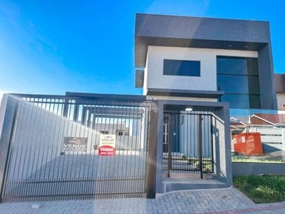 Casa com 2 quartos à venda na rua ângelo albino dagios, 636, fraron, pato branco, 96 m2 por r$ 599.000