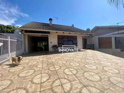 Casa com 4 dormitórios à venda, 207 m² por r$ 985.000 - bom jardim - ivoti/rs