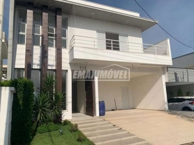 Casa em condomínio fechado com 3 quartos para alugar na avenida fernando stecca, iporanga, sorocaba, 280 m2 por r$ 6.500