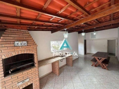 Cobertura com 2 dormitórios, 148 m² - vila bastos - santo andré/sp