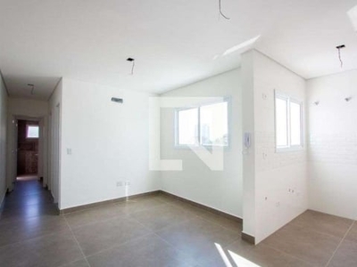 Cobertura para aluguel - vila leopoldina, 2 quartos, 106 m² - santo andré