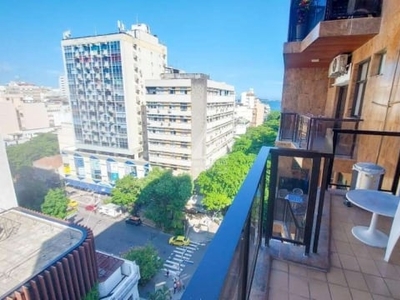 Excelente flat a venda do leblon, 56 m², 1 vaga.