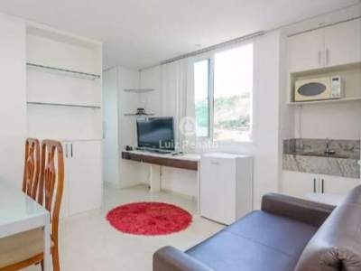 Flat para aluguel 1 quarto 1 suíte 1 vaga - estoril