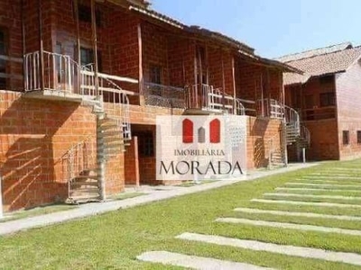 Loft com 1 dormitório à venda, 30 m² por r$ 310.000 - martim de sá - caraguatatuba/sp