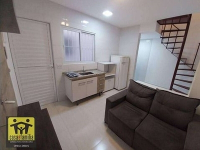 Studio com 1 dormitório para alugar, 35 m² por r$ 2.028/mês - vila dom pedro i - são paulo/sp