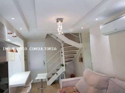 Maravilhosa cobertura duplex 3 quartos 124m², (jacarepaguá) à venda - imovelrio