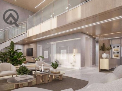 Penthouse com 4 dormitórios à venda, 272 m² por r$ 4.888.414,00 - cambuí - campinas/sp