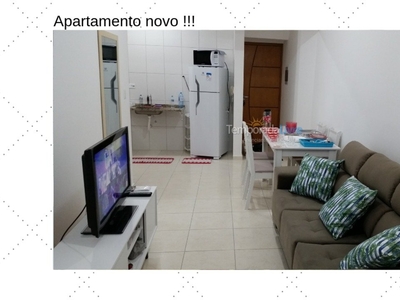 Praia Grande - Apartamento Novinho - 20 Passos da Praia - Vista ao Mar