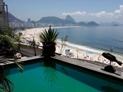 Rio392 - Cobertura única com piscina e jardim em Copacabana