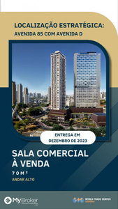 Sala comercial alto padrão em área nobre