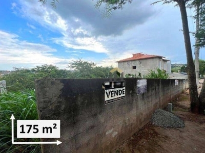 Terreno à venda, 175 m² por r$ 150.000,00 - nova atibaia - atibaia/sp