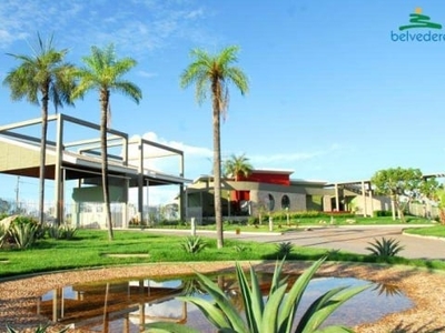 Terreno em condomínio fechado à venda na belvedere, 1, condomínio belvedere, cuiabá por r$ 540.000