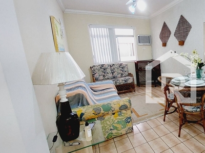Apartamento com 1 dormitório à venda, 55 m² por R$ 220.000,00 - Praia da Enseada – Aquário - Guarujá/SP