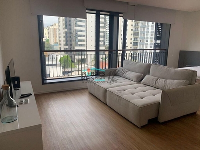Apartamento com 1 Dormitórios (1 Suíte) e uma área de 72m² para locação por R$7.680,00 , e venda por R$ 936.000,00 Indianópolis, São Paulo, SP