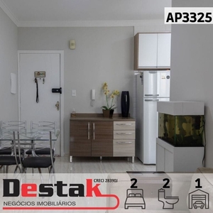 Apartamento com 2 dormitórios à venda, 57 m² por R$ 290.000,00 - Vila Guaraciaba - Santo André/SP