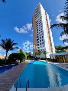 Apartamento com 2 quartos sendo 1 suíte à venda no Condomínio Paradise Village em Capim Macio, Natal, RN