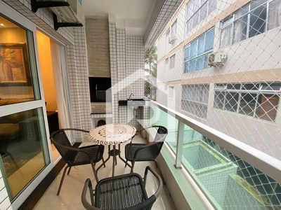 Apartamento com 3 dormitórios à venda, 95 m² por R$ 820.000,00 - Praia do Tombo - Guarujá/SP